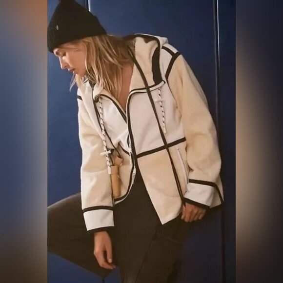 Free People Jackets & Blazers - ✨HP✨Free People Movement Polar Plunge Fleece Jacket NWOT